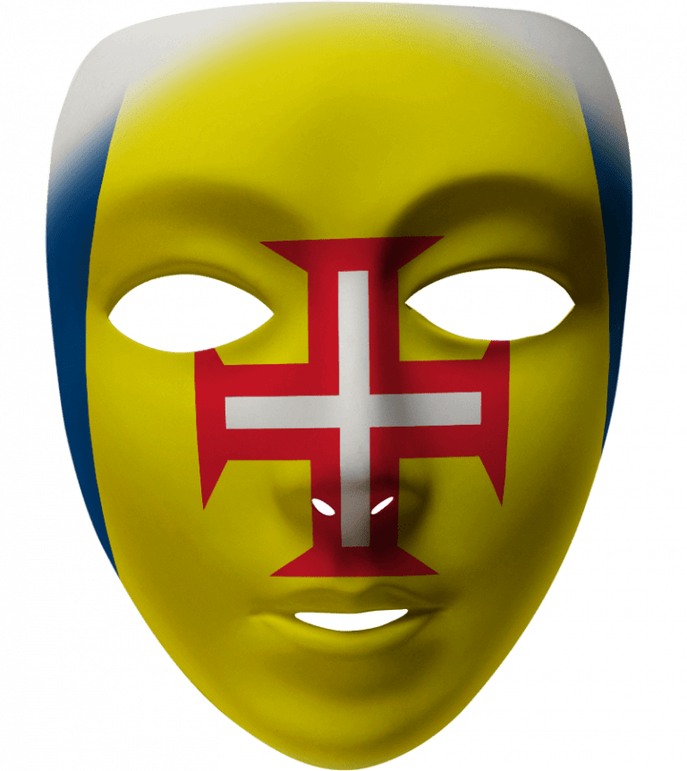 Madeira Mask Filter - Madeira Island Flag
